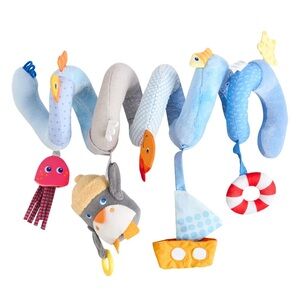 HABA Penguin Activity Spiral Stroller & Car Seat Toy